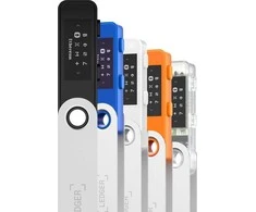 Aparatinė piniginė kriptovaliutoms Ledger Nano S Plus Matte Juodas