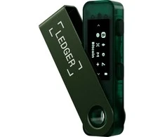 Aparatinė piniginė kriptovaliutoms Ledger Nano S Plus Emerald Žalias