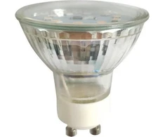 Lemputė LED GU10 230V 5W 450lm šiltai balta 2700K, stiklinė, LED line