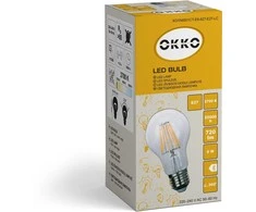 Okko Leduro LED lemputė A60 6W E27 830 FL 720lm 15kHz