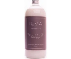 Parfumuotas skalbinių minkštiklis IEVA ŠILKMEDŽIO, VANILĖS IR PUDROS kvapo, 1 l