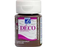 LEFRANC &amp; BOURGEIS DECO SOFT ACRYLIC 50 ML EARTH 114