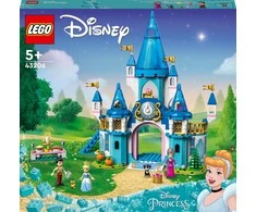 Disney Princess LEGO® ǀ Disney Pelenės ir Žavingojo princo pilis 43206 konstravimo rinkinys (365 dalys) Rinkinys 43206