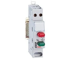 Legrand Button connection monostable dvigubas 1NO + 1NC elektros imtuvų LP 312 kontrolės, žalia raudona 412916