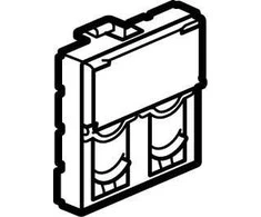 Legrand Adapteriai dvigubos KEYSTONE baltos jungtys (078610)