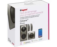 Legrand Celiane su Netatmo paleidimo komplektu pratęstas (prievado valdymo belaidės jungties išvesties / grįžtamosios jungties jungtis