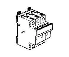 Legrand Cilindrinis saugiklio jungiklis 3P RB336 (005836)