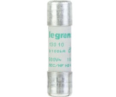 Legrand Cilindro saugiklis 10x38mm 10A AM 500V HPC (013010)