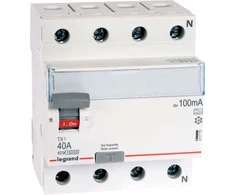 Legrand diferencinis srovės perjungiklis 4P 40A 0.1A A tipo A P304 TX3 (411775)