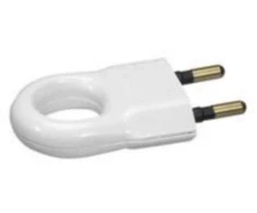 Kištukas LEGRAND, 2P, 6A, 230V, baltos spalvos