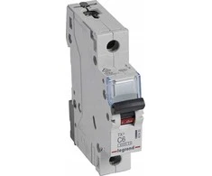 Legrand grandinės pertraukiklis Legrand 1P C 6A 6kA AC S301 605606/403430