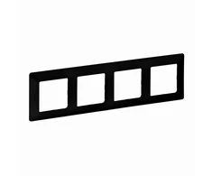 Legrand 754254 VALENA LIFE keturkampis rėmas juodas 754254