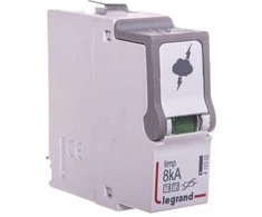 VIRŠĮTAMPIŲ RIBOTUVO ĮDĖKLAS LE-412302 1+2 TIPAS 50 kA LEGRAND