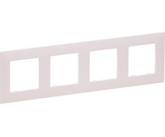 Legrand Ketvirtinis rėmelis Legrand Niloe Step 863294 milteliai rožinės spalvos