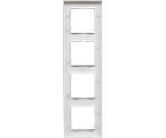 Legrand Ketvirtinis rėmelis Legrand Niloe Step 863894 aliuminio šepetėlis