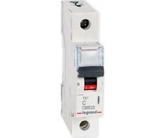 Legrand 403439 Grandinės pertraukiklis 1P C 50A 6kA AC S301 TX3 403439