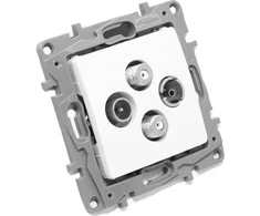 Legrand Lizdas antena NILOE RTV-SAT-SAT final balta (764566)