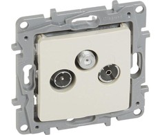 Legrand NILOE TV- RD- SAT antenos lizdas, galutinis kremas (764665)