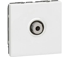 Legrand 078780 MOSAIC Lizdas antenowe TV /2moduły/ balta 078780