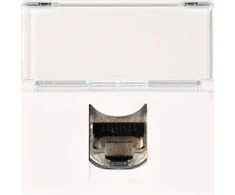 Legrand Vieno kompiuterio lizdas RJ45 cat.6A STP 2-mode balta (076576)