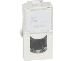 Legrand Mobilieji lizdai RJ45 5E Mosaic balta - 076551