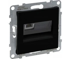 Legrand Legrand Suno2 721461 RJ 11 lizdas, juodas