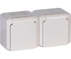 LIZDAS MONTUOJAMAS ANT PAVIRŠIAUS DVIGUBAS LE-782377 FORIX 230 V 16 A IP44 LEGRAND