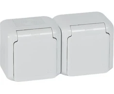 Legrand GN.2X2P+Z SHUTTERIP44 16A- FORIX PILKA