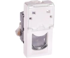 Legrand Vieno lizdo RJ45 5E Mosaic balta - 076552