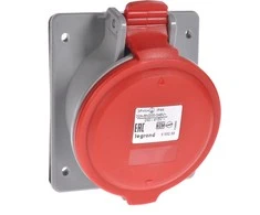 Legrand 5P 32A 400V raudona IP44 P17 TEMPRA PRO (555289)