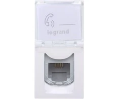 Legrand M45:1M GN.TELEFONAS.RJ11 4 PIN