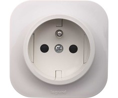 Legrand 782447 FORIX Viengubas lizdas su/be 16A IP20 kreminės spalvos 782447