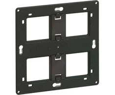 Legrand MESAIC Minkštojo rėmo dvigubas adapteris (080264)