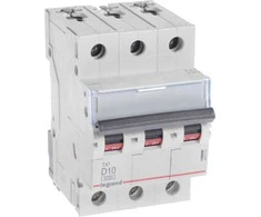 Legrand miniatiūrinis grandinės pertraukiklis S303 D10 TX3 10A 6kA 403753