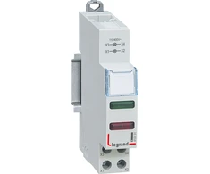 Legrand modulinė lempa 2xLED raudona ir žalia 110 / 400V L431 (412931)