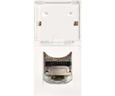 Legrand MOSAIC PC lizdas (vienvietis) RJ45 cat.6A STP 1M (076573)