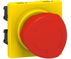 Legrand MESAIC Geltonos / raudonos spalvos grybai (076602)