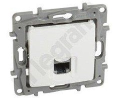 Legrand NILOE RJ45 kompiuterio lizdas, 6 kat. UTP baltas (764573)