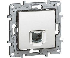 Legrand NILIJA Telefono lizdas RJ 11, baltas (764569)