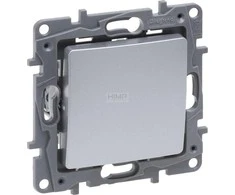 Legrand Niloe Selection 10AX aliuminio kryžminė linija 762104