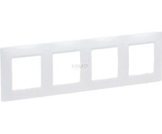 Legrand 762004 Niloe Selection Keturgubas Frame Balta 762004
