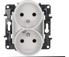 Legrand Niloe Step Power lizdas dviviečiam 2x2P + Z keliakrūviai, sraigtiniai gnybtai su kontaktine aliuminio apertūra 863334