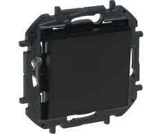 Legrand „Niloe Step“ vieno mygtuko rankenėlė 6A – juoda 863509B