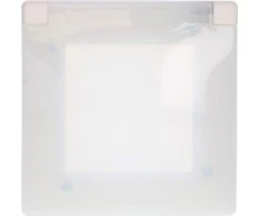 Legrand Niloe Step - vienspalvis IP44 - baltas 863196