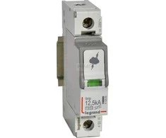 Legrand viršįtampio ribotuvas B+C 1P 12,5kA 320V AC 1,5kV ON 300 412270 - 412270