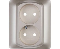 Legrand „Sistena Life“ dviguba titano plokštelė - 771432