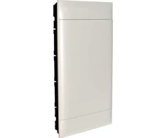 Legrand PRACTIBOX S 4x12 įleidžiamas modulinis skirstomasis įrenginys, baltos durys 135364
