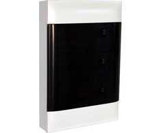 Legrand Paviršinis modulinis skirstomasis skydas PRACTIBOX S 3x18 skaidrios durys 137438