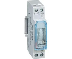 Legrand analoginis laiko programuotojas PA 340 230V 50 / 60Hz 1 kontaktas - 412790