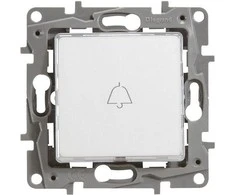 Legrand Žymėjimo mygtukas 6A Baltas Niloe - 664515
